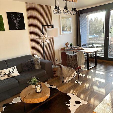 U Jelena Harrachov - Rodinny Apartman U Lesa S Garazi Exterior foto